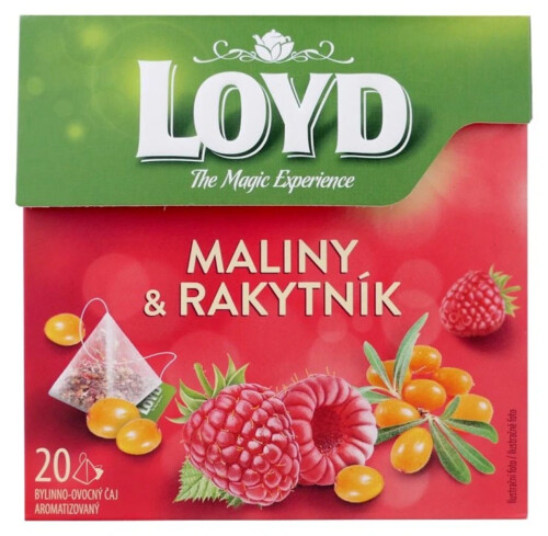 Loyd maliny s rakytníkem 20 x 2 g