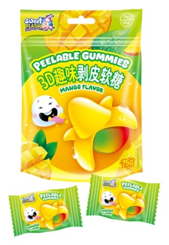 Peelable Gummies Mango Flavor 75 g