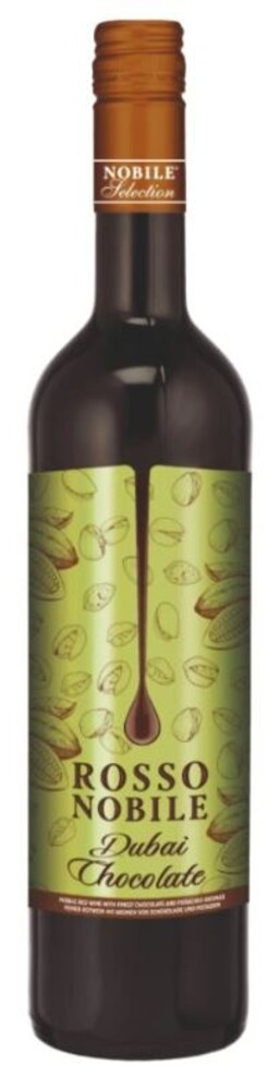 Rosso Nobile Dubai Chocolate 10% 0,75 l (holá láhev)