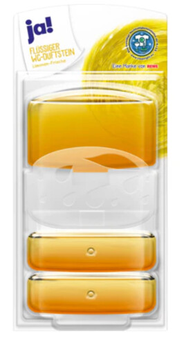 Ja! Tekutý gel do WC  limetka a citrus 3 x 55 ml