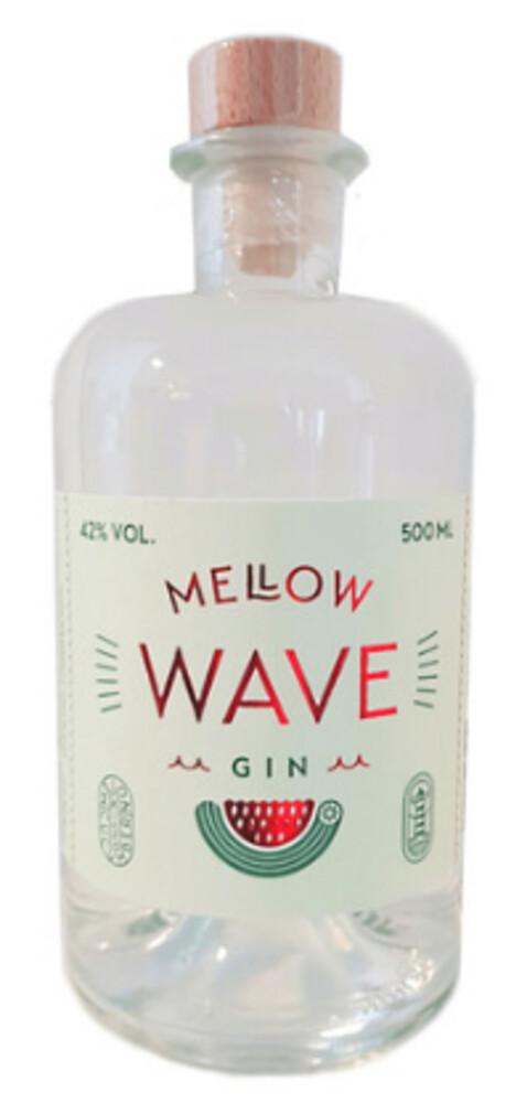 Mellow Wave Gin 42% 0,5 l (holá láhev)
