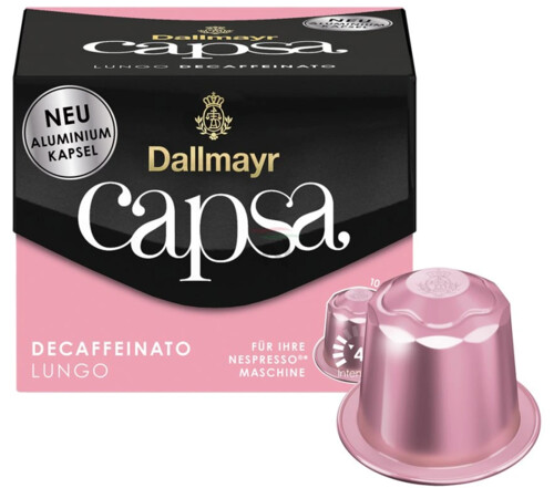 Dallmayr Capsa Lungo Decaffeinato 10 ks