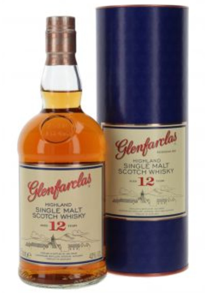 GLENFARCLAS 12y 43% 0,7 l (tuba)