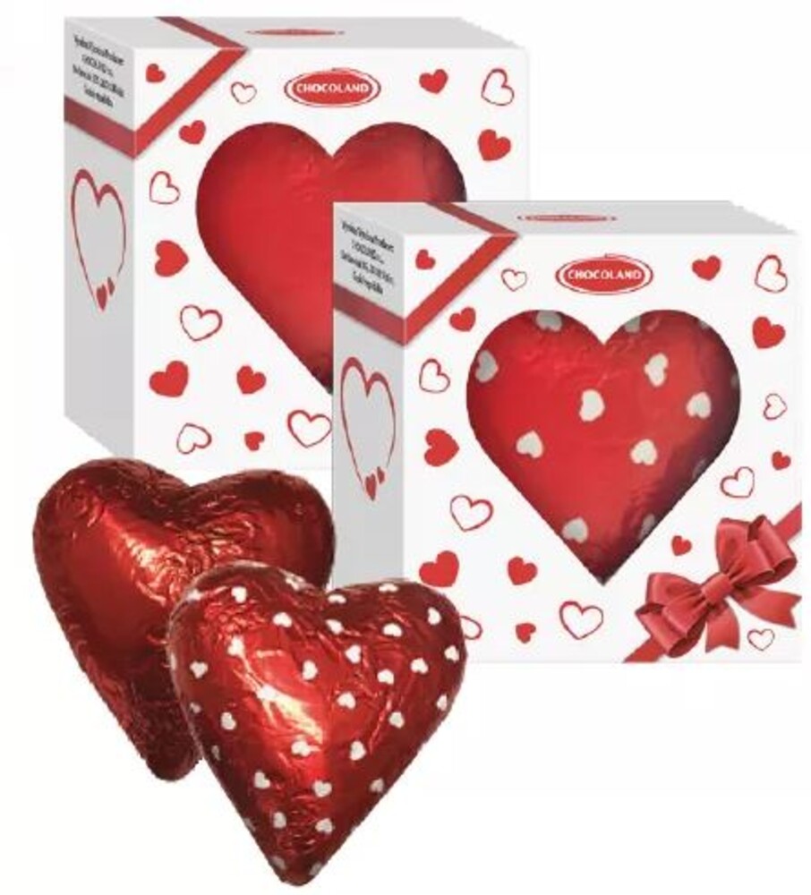 Chocoland Srdce mléčná čokoláda 40 g