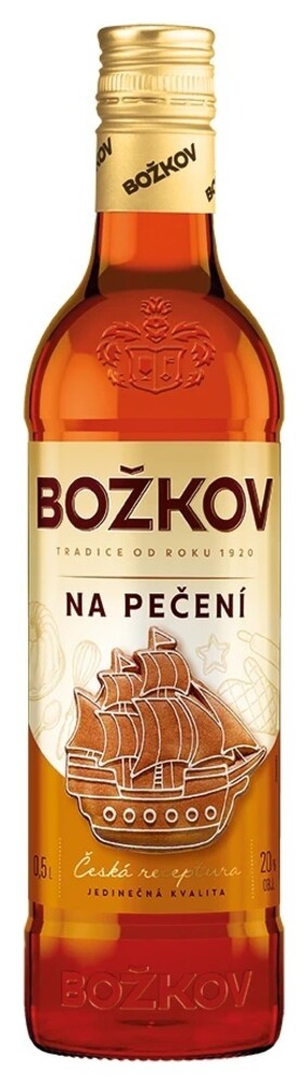 Božkov Na pečení 20% 0,5 l (holá láhev)