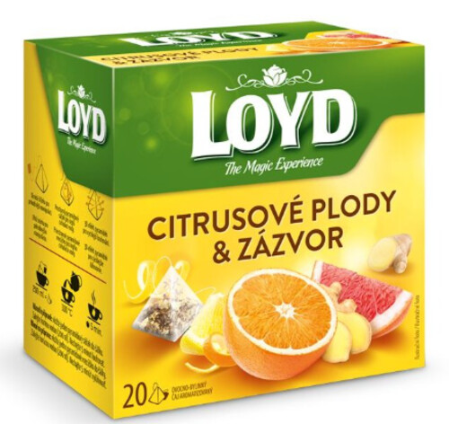 Loyd Citrusové plody Zázvor 20 x 2 g