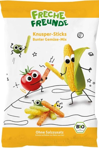 Freche Freunde Knusper Sticks Dreierlei 30 g