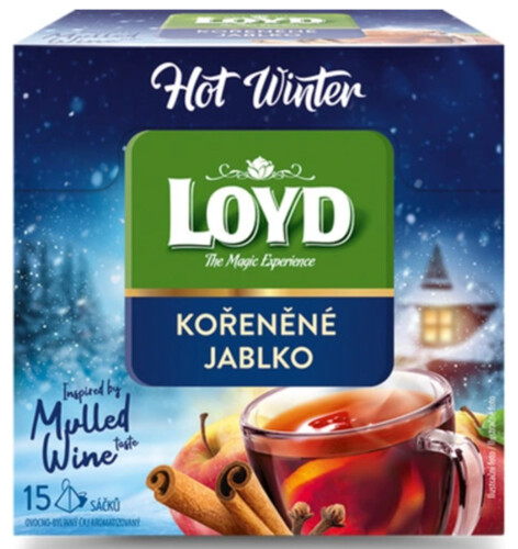 Loyd Hot Winter Kořeněné Jablko 15 x 3 g