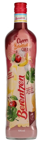 Berentzen Cherry Banana Cream 15% 0,7 l (holá láhev)