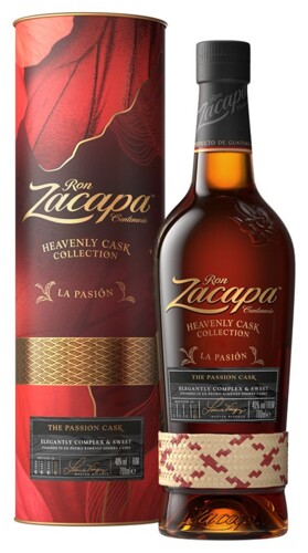 Ron Zacapa Heavenly Cask Collection La Pasión 40% 0,7 l (tuba)