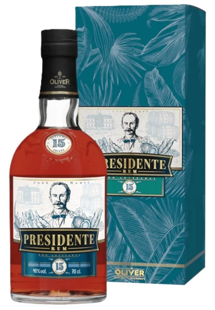 Presidente Rum 15y 40% 0,7 l (karton)