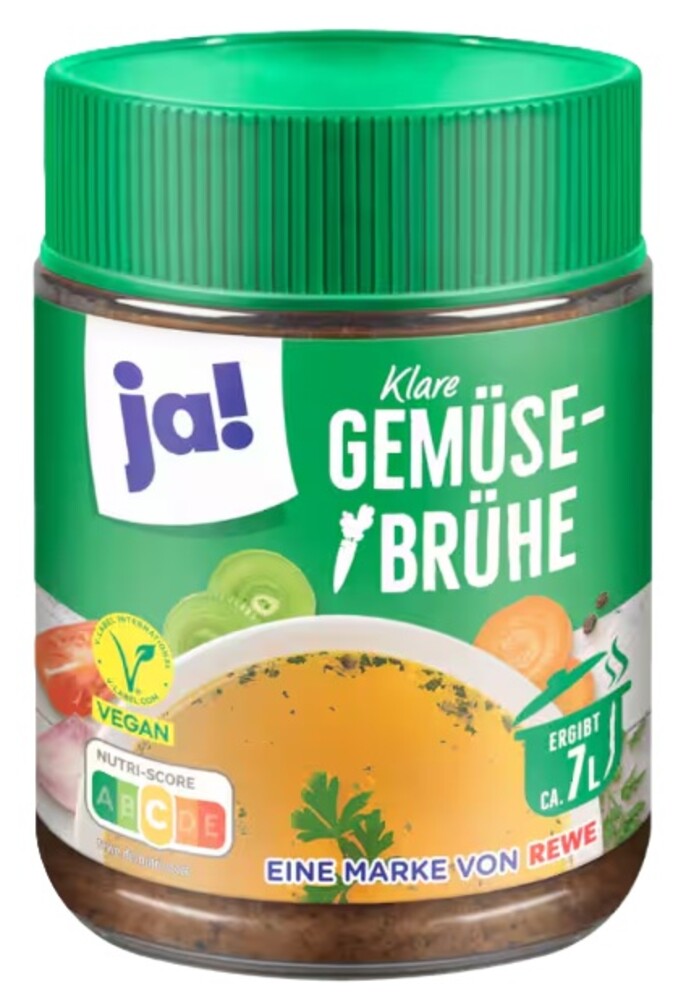 Ja! Klare Gemüsebrühe 126 g