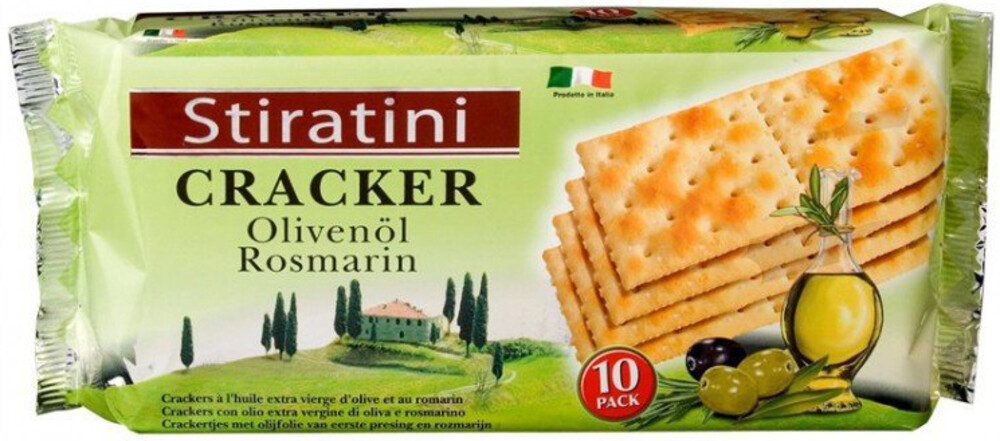 Stiratini Cracker Olivenöl Rosmarin 250 g