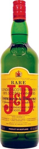 J & B Rare Vol. 40% 1 l (holá láhev)
