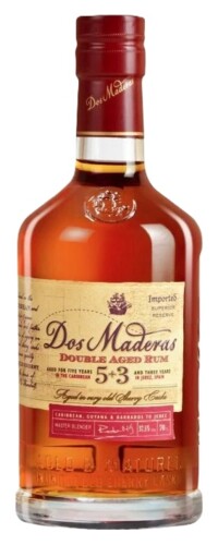 Dos Maderas Rum 5y + 3y 37,5% 0,7 l (holá láhev)