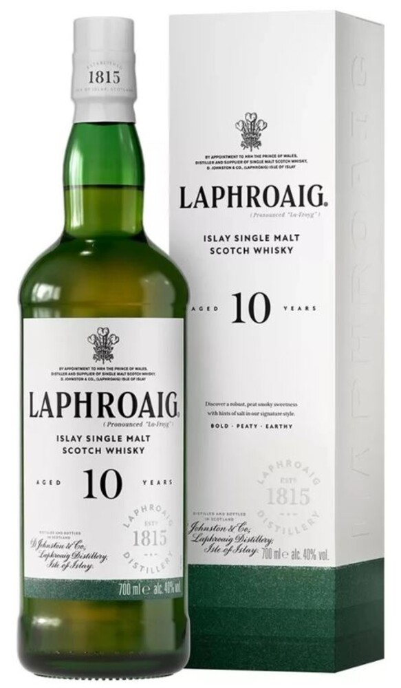 Laphroaig 10Y 1 l (Karton)