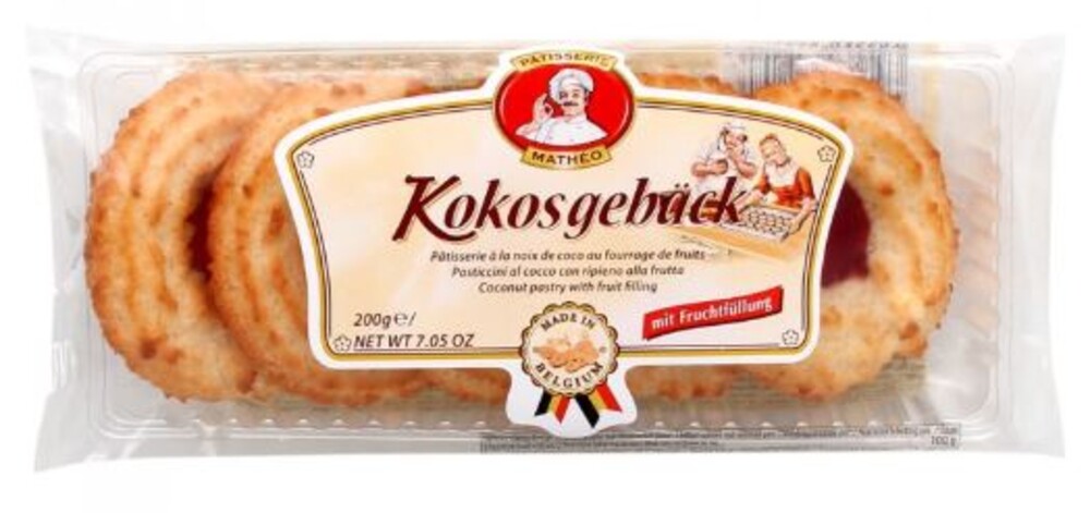 Kokosky s ovocnou náplní 200 g