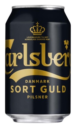 Carlsberg Black Gold 5,8% 0,33 l plech