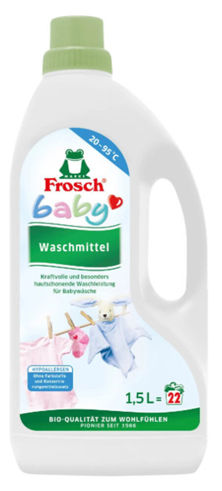 Frosch Baby Waschmittel 22 WL 1,5 l