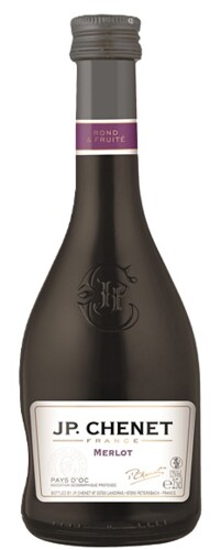 JP. Chenet Merlot 13% 0,25 l (holá láhev)