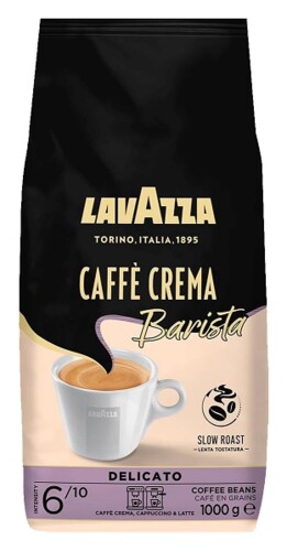 Lavazza Barista Caffé Crema Delicato zrnková káva 1 kg 
