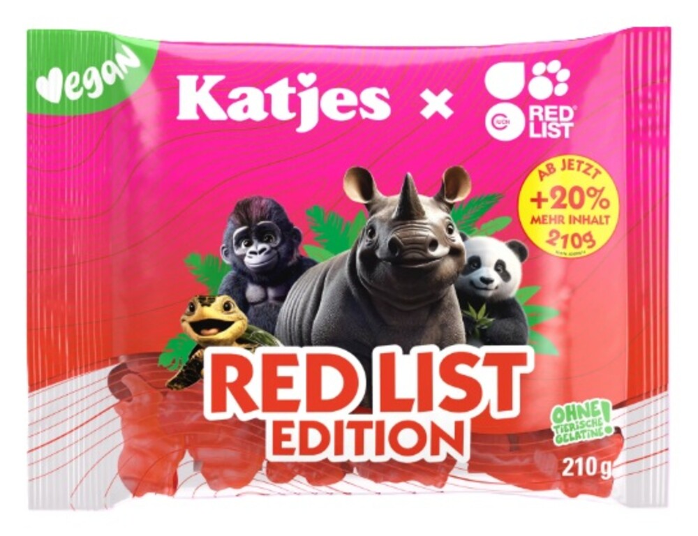 Katjes Red List Edition 210 g