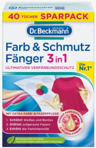 Dr.Beckmann Farb & Schmutz Fänger 3in1