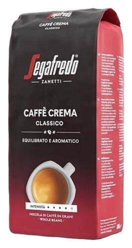 Segafredo Caffé Crema Classico zrnková káva 1 kg