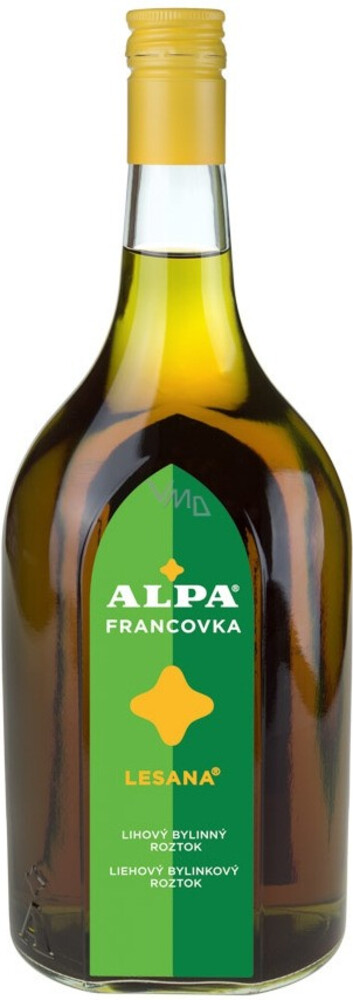 Alpa Francovka bylinný lihový roztok Lesana 1000 ml