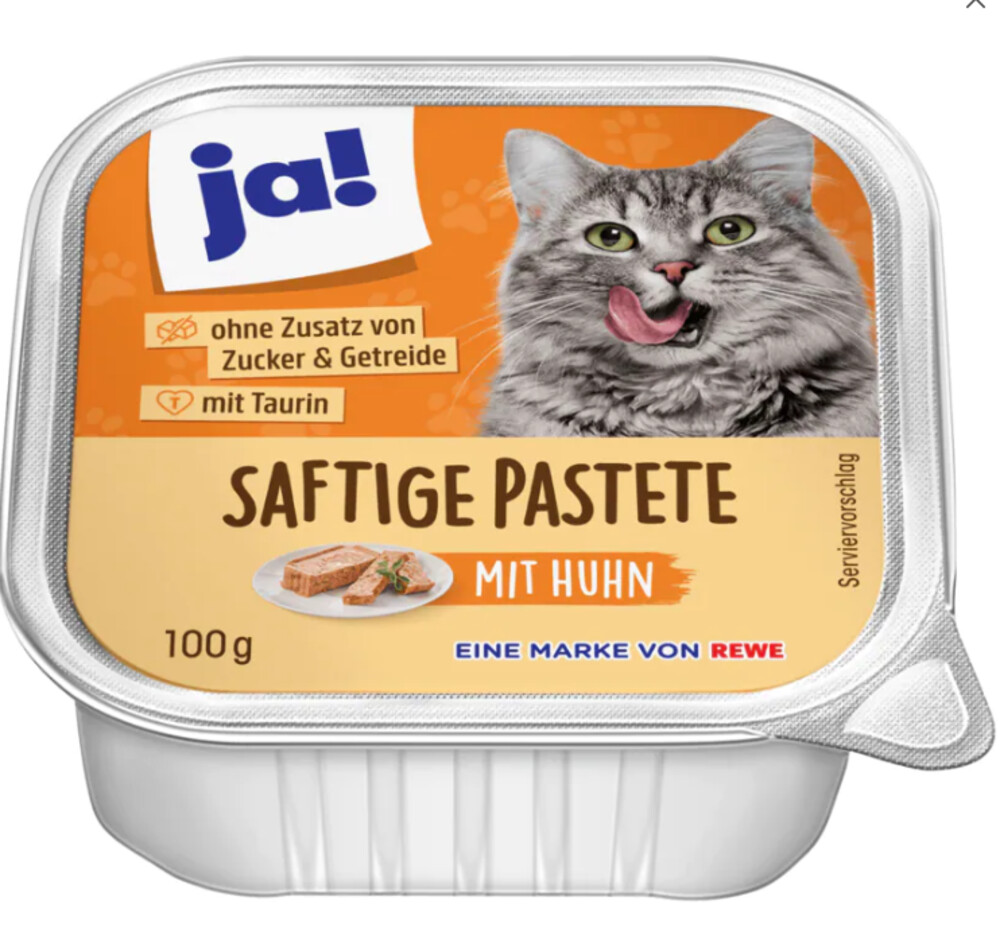 Ja!Saftige Pastete mit Huhn 100g