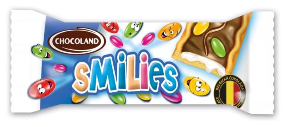 Chocoland Smilies Molkerei 27 g