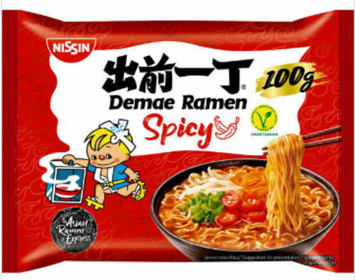 Nissin Demae Ramen Spicy 100 g