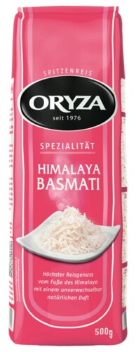 Oryza Himalaya Basmati Reis 500 g