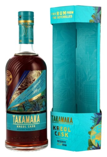 Takamaka Kreol Cask Rum 40,3% 0,7 l (karton)