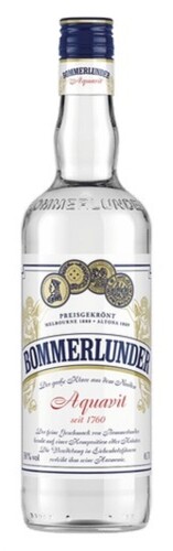 Bommerlunder Aquavit 38% 0,7 l (holá láhev)