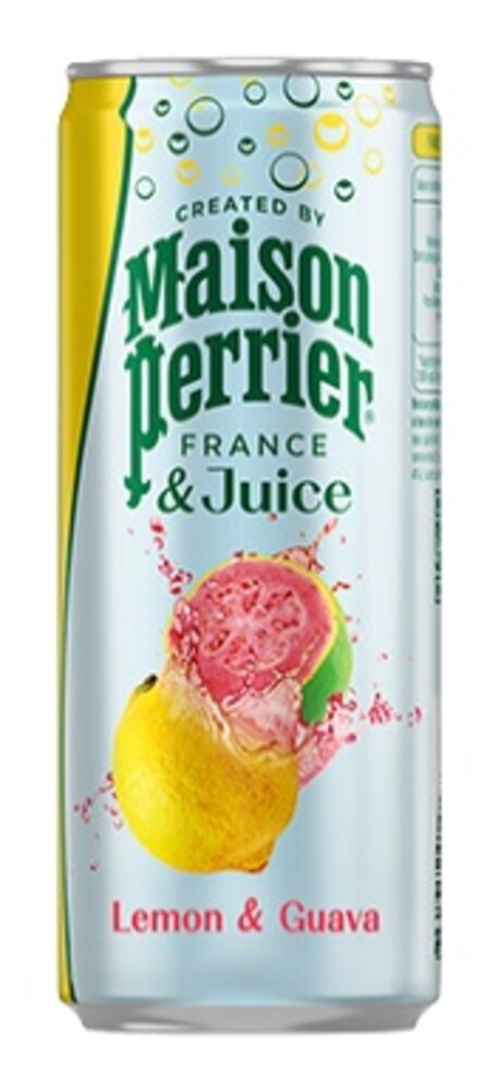 Maison Perrier & Juice Lemon & Guava 250 ml plech