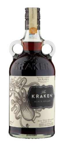 Kraken Black Spiced 40% 1 l  (holá láhev)