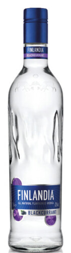 Finlandia Blackcurrant 37,5% 1 l (holá láhev)