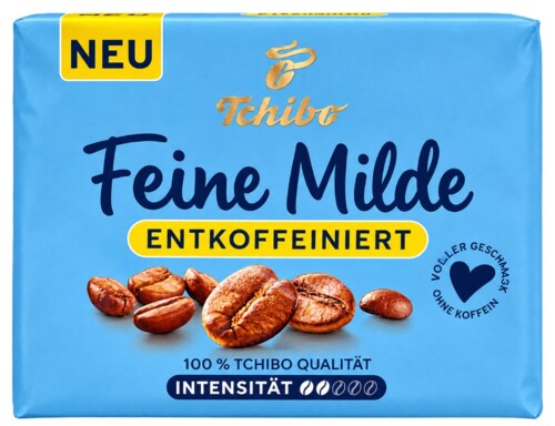Tchibo Feine Milde Entkoffeiniert 2 x 250 g mletá káva