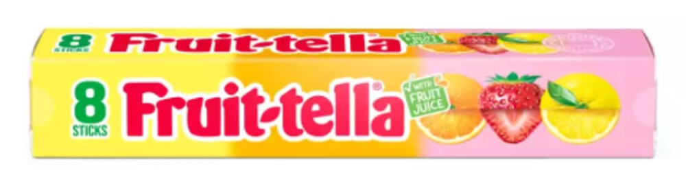 Fruittella Jumbostick With Fruit Juice 8 x 41 g