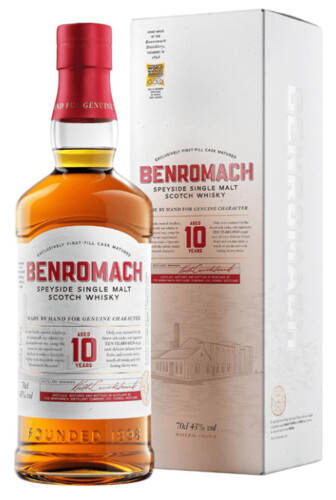 Benromach 10Y 43% 0,7 l (karton)