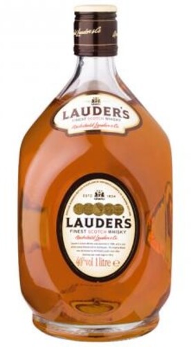 Lauders Whisky 43% 1 l (holá láhev)