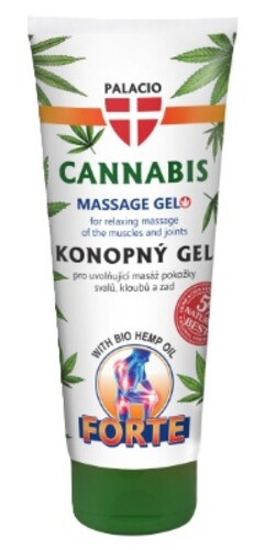 Palacio Konopný masážní gel Forte 200 ml