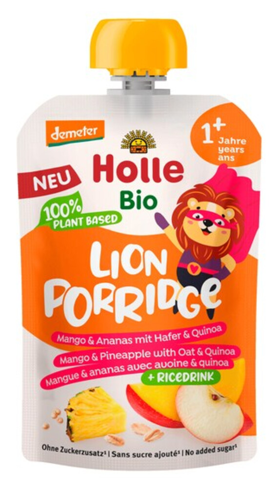 Holle Bio Demeter Lion Porridge Mango, Ananas 110 g