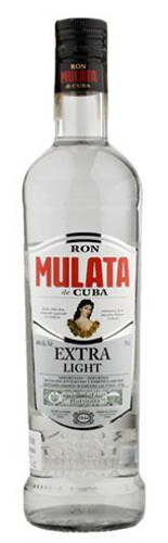 Ron Mulata De Cuba Extra Light 40% 0,7 l (holá láhev)