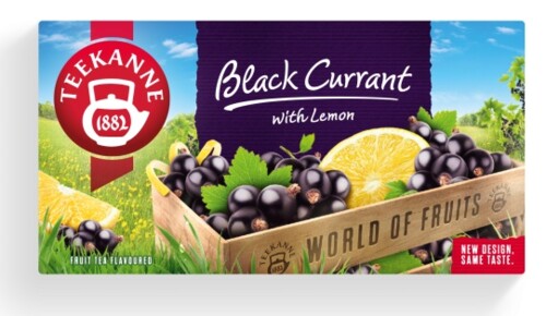 Teekanne Black Currant ovocný čaj 20 x 2.5 g