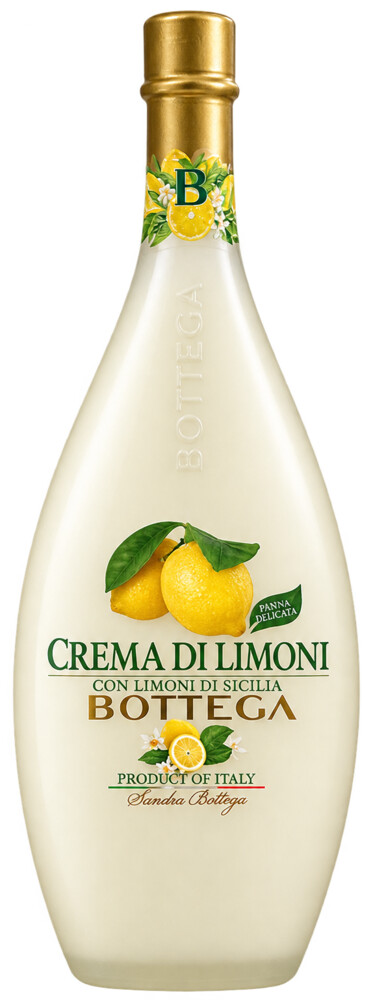 Bottega Crema Di Limoni 15% 0,5 l (holá láhev)