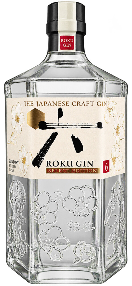 Suntory Roku Gin Select Edition 6 43% 1 l (holá láhev)