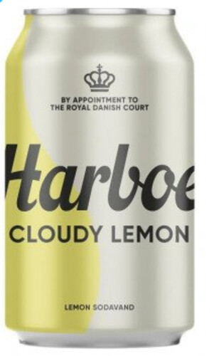Harboe Cloudy Lemon 330 ml plech