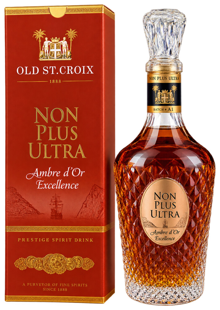 Old St. Croix Non Plus Ultra Ambre d´Or Excellence 42% 0,7 l (karton)